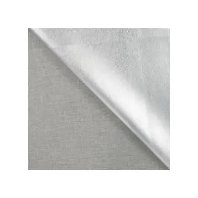 Imitation cuir Kani - Argent - La boite à tissus