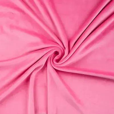 Jersey Velours Chilly - Fuchsia - La boite à tissus