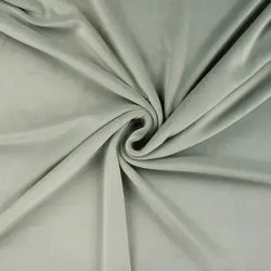 Jersey Velours Chilly - Khaki - La boite à tissus