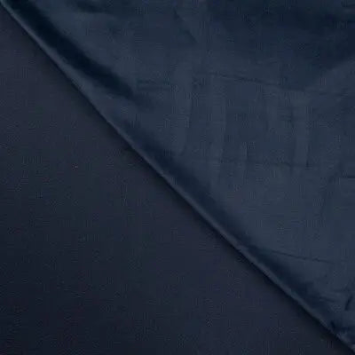 Jersey Velours Chilly - Marine - La boite à tissus