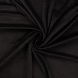 Jersey Velours Chilly - Noir - La boite à tissus