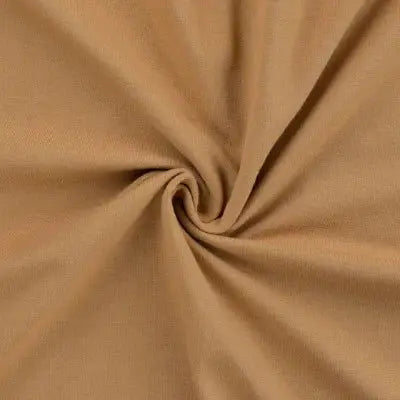 Jersey de coton bio Caramel - La boite à tissus