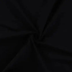 Jersey de coton bio Noir - La boite à tissus
