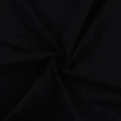 Jersey de coton bio Noir - La boite à tissus