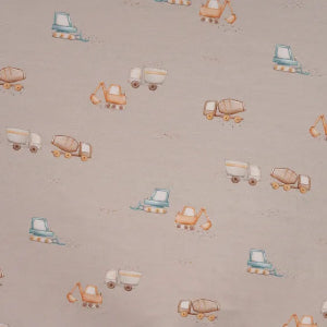 Jersey coton de bambou -Construction Sable