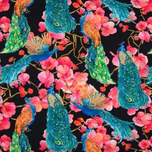 Jersey numérique - Flamand rose sur fond noir