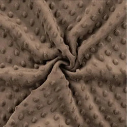 Minky Chocolat - La boite à tissus