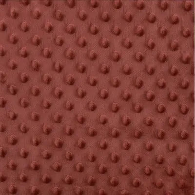 Minky Terracotta - La boite à tissus