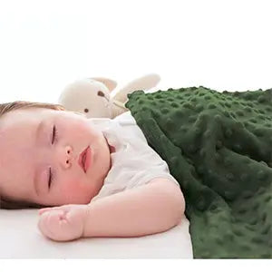 Minky khaki - La boite à tissus