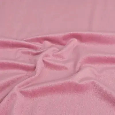 Minky lisse rose anglais - La boite à tissus