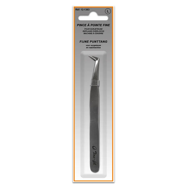 Pince à pointe fine  pour surjeteuse et machine à coudre 11,5 cm - La boite à tissus Pince à pointe fine  pour surjeteuse et machine à coudre 11,5 cm