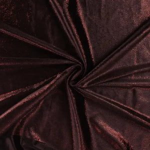 Velours with foil- Rouge