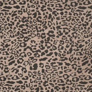 Velours côtelé stretch lavé Léopard- Taupe