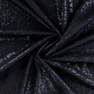 Punta Glossy Cheetah - Noir
