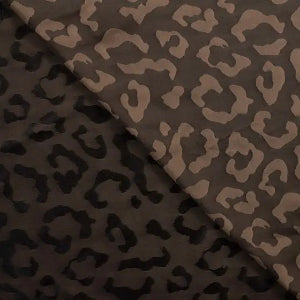 Jacquard de viscose - Léopard
