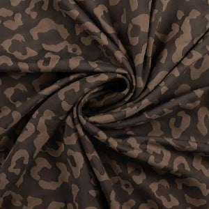 Jacquard de viscose - Léopard