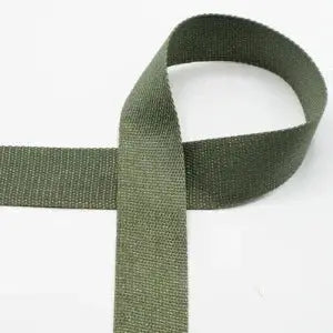 Sangle Armée Fibre Métal Doré 040 mm - La boite à tissus Sangle Armée Fibre Métal Doré 040 mm