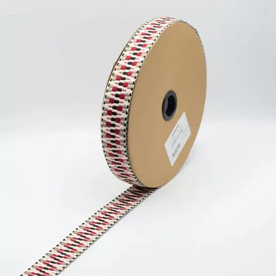 Sangle Jacquard Multicouleur 103 - La boite à tissus Sangle Jacquard Multicouleur 103