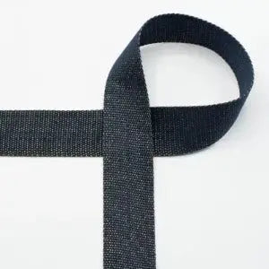 Sangle Marine Fibre Métal Doré 040 mm - La boite à tissus Sangle Marine Fibre Métal Doré 040 mm