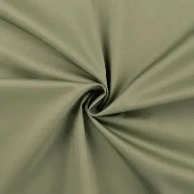 Satin de coton stretch Army - La boite à tissus