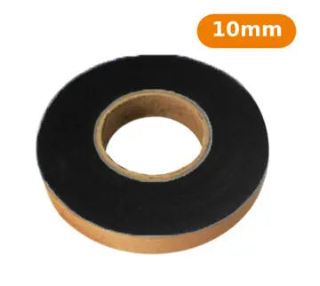 Support droit fil thermocollant noir 10 mm de large - Rouleau de 50 mètres - La boite à tissus Support droit fil thermocollant noir 10 mm de large - Rouleau de 50 mètres