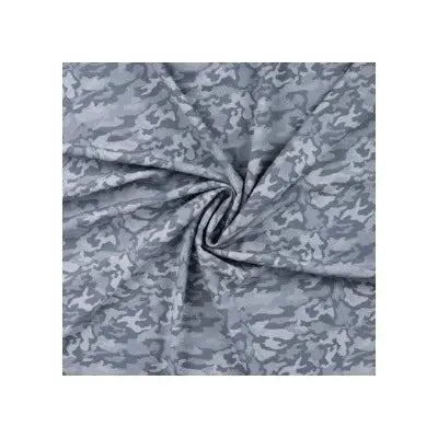 TRICOT PL/EA YOGA SPORT CAMOUFLAGE- JEANS - La boite à tissus