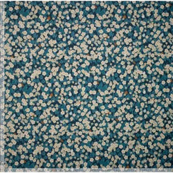 TRICOT PL/EA YOGA SPORT FLEUR- Bleu - La boite à tissus