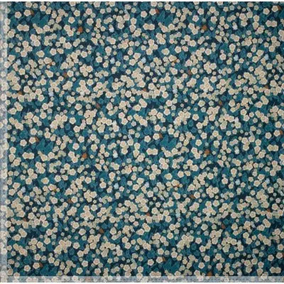 TRICOT PL/EA YOGA SPORT FLEUR- Bleu - La boite à tissus