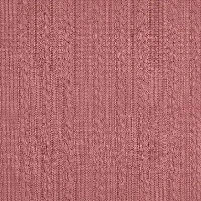 Tissu Tricot Tressé Vieux Rose - La boite à tissus