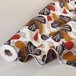 Tissu wax imprimé DOUBLE FACE  Akissi - La boite à tissus