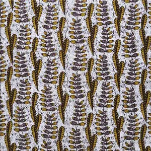 Tissu wax imprimé DOUBLE FACE Praia - La boite à tissus