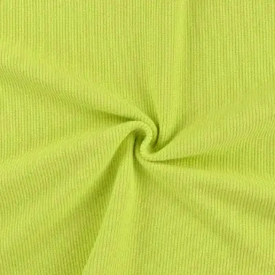 Tricot maille perlée citron - La boite à tissus