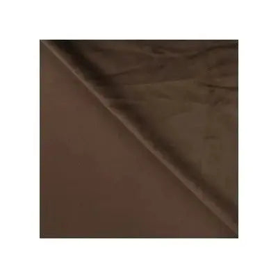 Velours tout doux- Brun Foncé - La boite à tissus