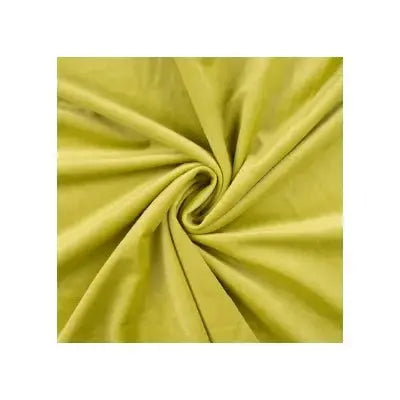 Velours tout doux- Lime - La boite à tissus