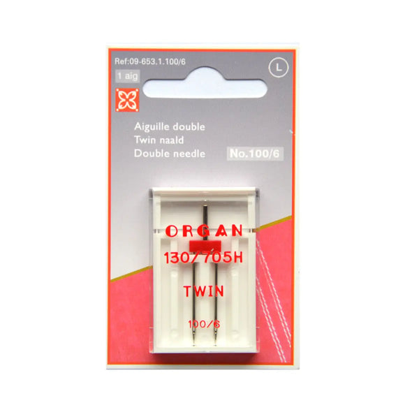 aiguilles double n 100 écartement 6 mm - La boite à tissus aiguilles double n 100 écartement 6 mm