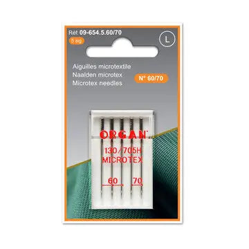 aiguilles microtex assortiment 60-70(prix pour la boîte) - La boite à tissus aiguilles microtex assortiment 60-70(prix pour la boîte)