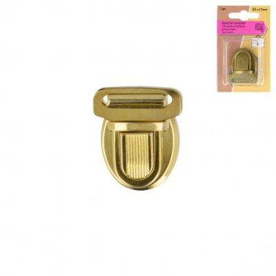 Attache pour cartable de 32mmX37mm -Doré