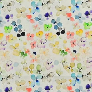 Popeline fleurs digital-Multicouleurs
