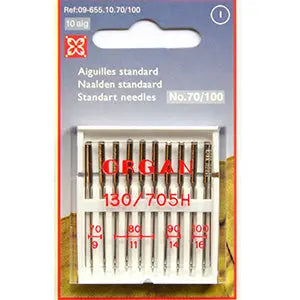 Aiguilles standard n°70 à n°100 - La boite à tissus