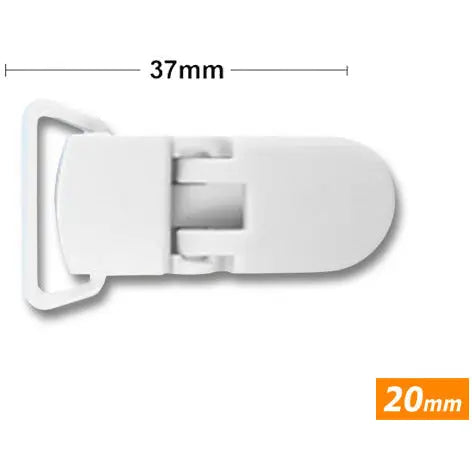 Attache Tétine et Bretelles 37 mm - La boite à tissus