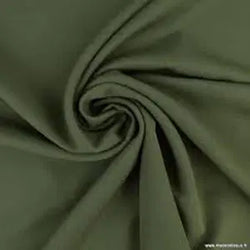 Bi-stretch khaki - La boite à tissus