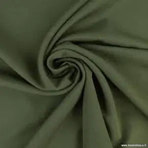 Bi-stretch khaki - La boite à tissus