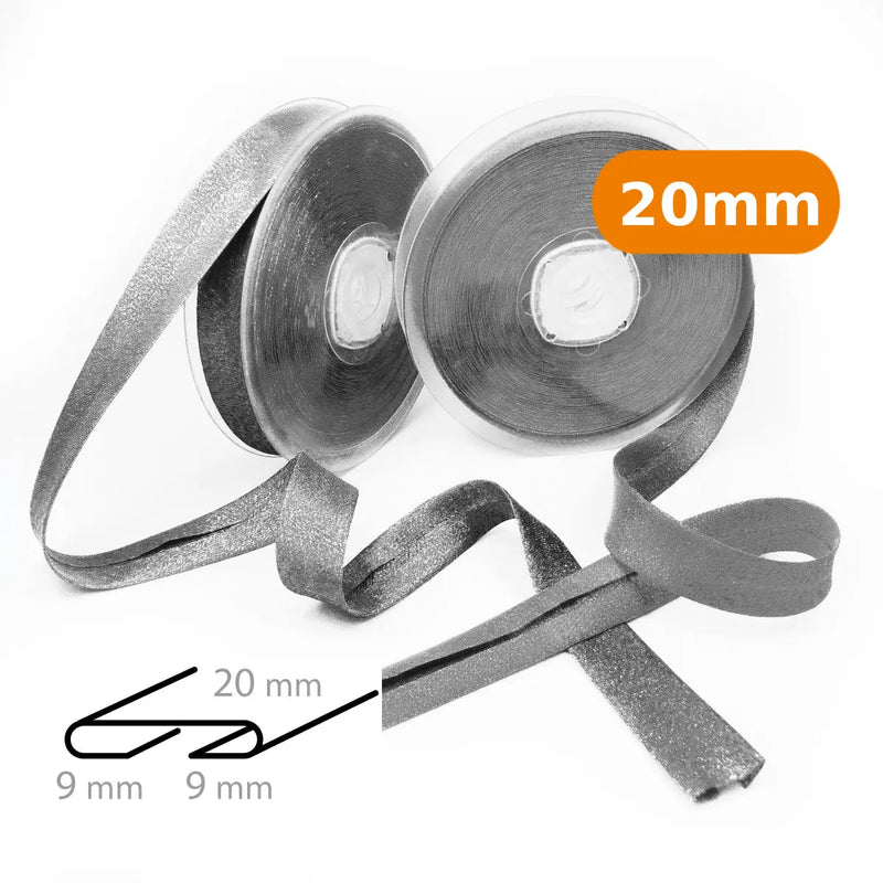 Biais lurex 20 mm - La boite à tissus