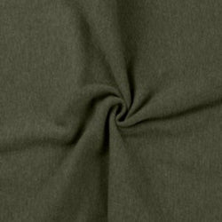 Bord côte khaki mélange - La boite à tissus