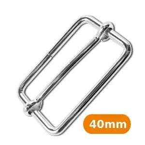 Boucle réglage 40 mm Argent - La boite à tissus