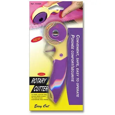 COUTEAU ROTATIF EASY CUT 45MM - - La boite à tissus