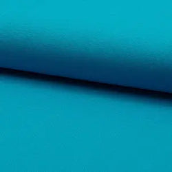 Canevas uni bleu aqua - La boite à tissus