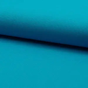Canevas uni bleu aqua - La boite à tissus