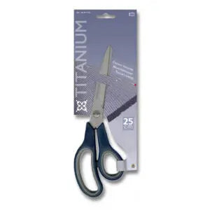 Ciseaux cranteurs titanium 23 cm marine - La boite à tissus