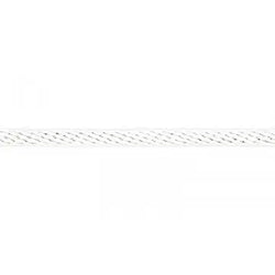 Corde fantaisie blanc  6 mm - La boite à tissus